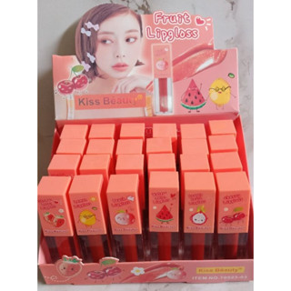 ลิปกลอส Kiss Beauty Fruit No.70523-03 ลิปกลอส Kiss Beauty Fruit No.70523-03