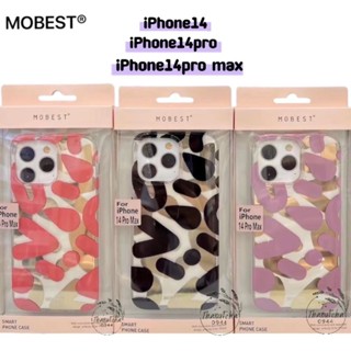 Mobest เคสใสพิมพ์ลาย iPhone14 Series