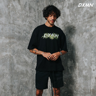 DXMN Clothing "DXMN CANNABIS" Oversized Tee (Black)