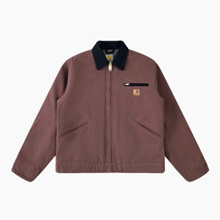 Carhartt J97 ซักล้างอุตสาหกรรมหนักเก่าดีทรอยต์แจ็คเก็ตวินเทจเครื่องมือผ้าใบแจ็คเก็ต