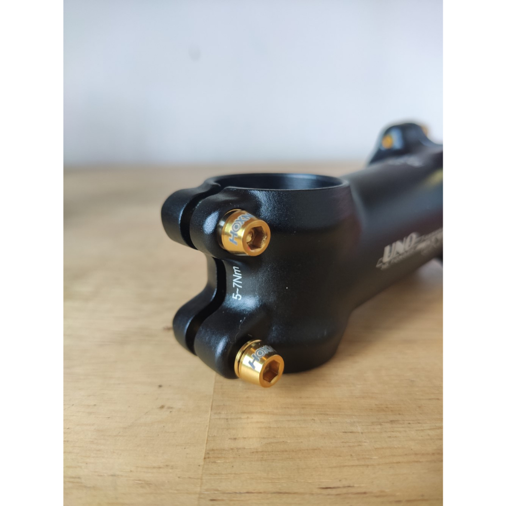 น็อตสกรูไทเทเนียมใส่สเต็มจักรยาน ขนาด M5x18mm Titanium Bolt for bicycle stem จำนวน 1 ตัว - รูปที่ 6