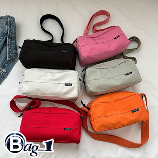 bag(BAG1857) กระเป๋าสะพายข้างFASHION ผ้าไนล่อน มี2สี