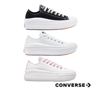 [ลิขสิทธิ์แท้] CONVERSE Chuck Taylor All Star Move รองเท้าผ้าใบ ผู้หญิง คอนเวิร์ส แท้