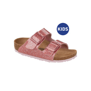 Birkenstock รองเท้าแตะ เด็กผู้หญิง รุ่น Arizona สี Cosmic Sparkle Old Rose - 1015560 (regular)