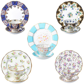 Centennial Series Royal Albert Dim sum Dish Coffee Cup Dish Three Piece European Small Luxury Gift Box