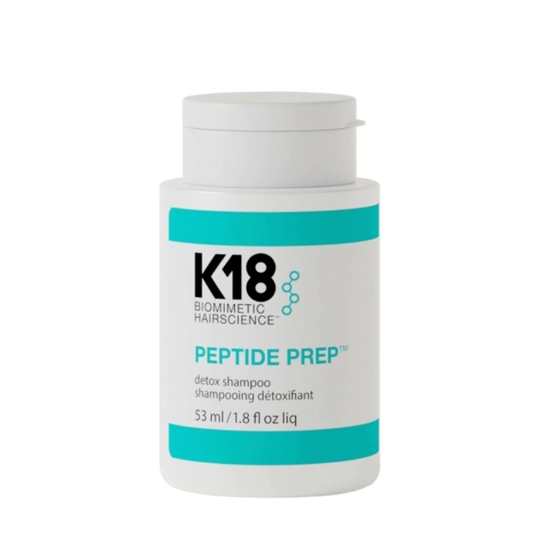 K18 Biomimetic Hairscience Mini PEPTIDE PREP Clarifying Detox Shampoo 53 ml.