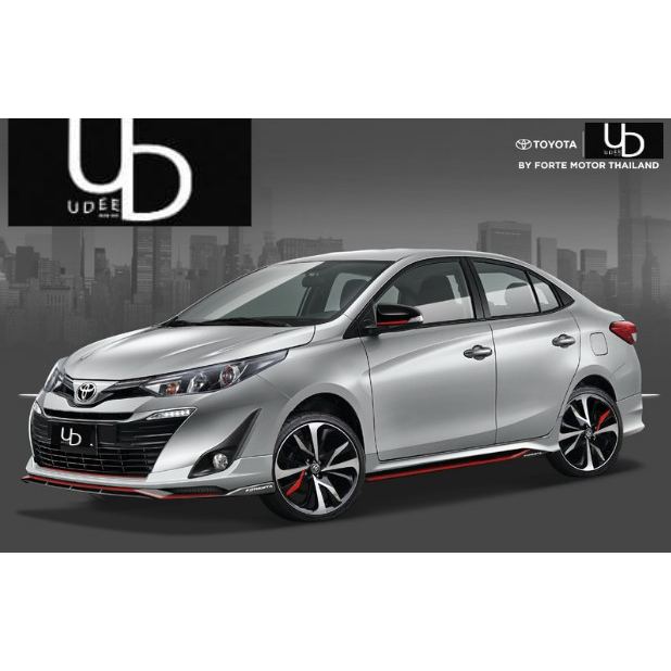 ชุดแต่งรถยนต์ ชุดแต่งรอบคัน🚗 TOYOTA YARIS ATIV FORESTA 2017