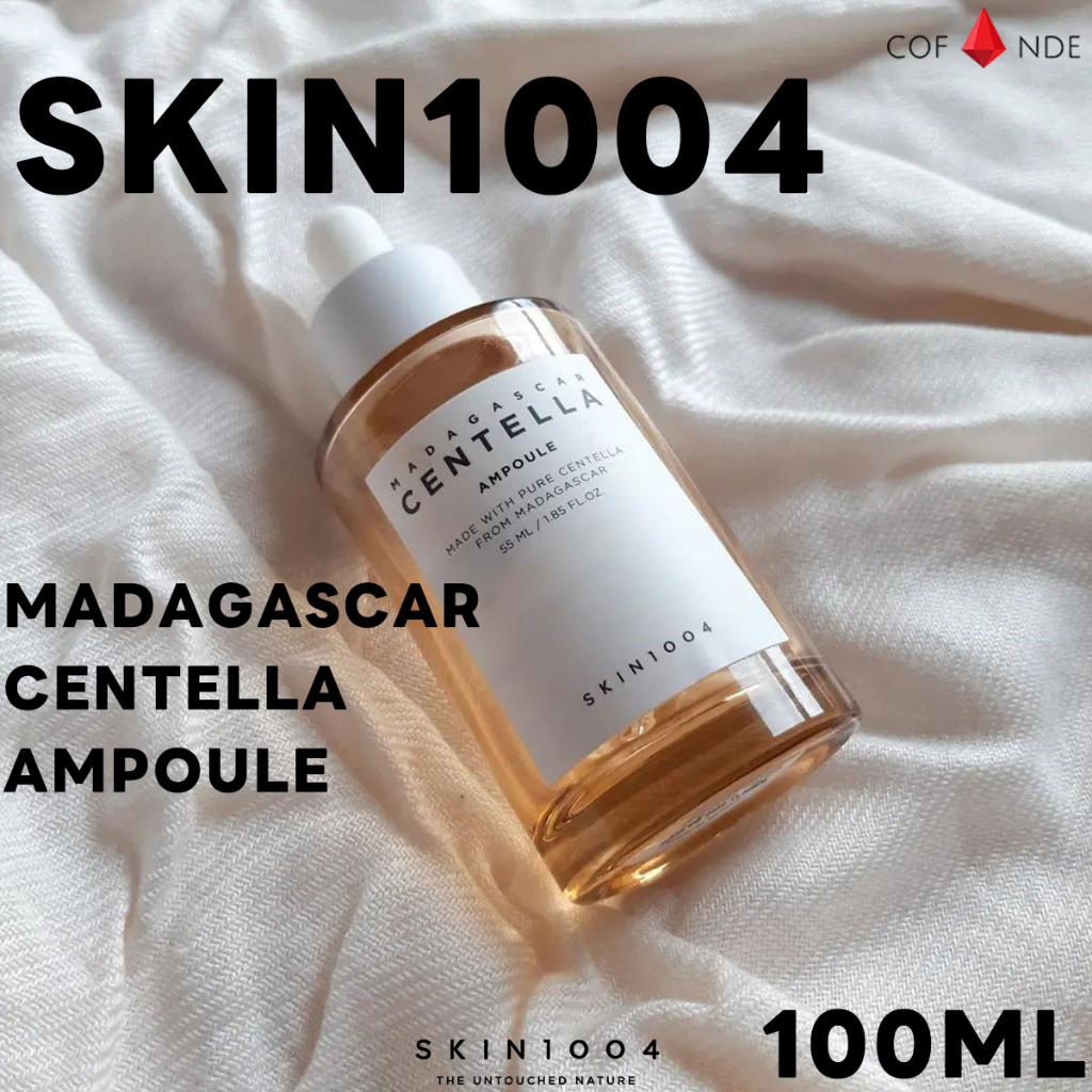 SKIN1004 Madagascar Centella Ampoule 100ml เอสเซนส์ ลดหลุมสิว ลดฝ้ากระจุดด่างดํา ลดริ้วรอย บํารุงผิวกาย volumizing เดลี่แคร์