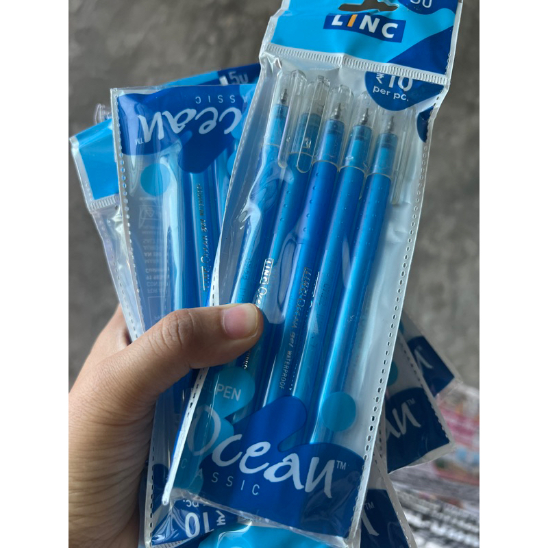 ปากกา linc ocean ปากกาเจลเขียนลื่นกันน้ำ