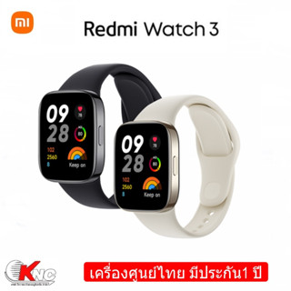 Xiaomi Redmi watch 3 นาฬิกาสมาร์วอช มีโหมดออกกำลังกาย 120 โหมด รับสายได้ กันน้ำ 5ATM แบตอึดนาน 12วัน มีสินค้าพร้อมส่ง