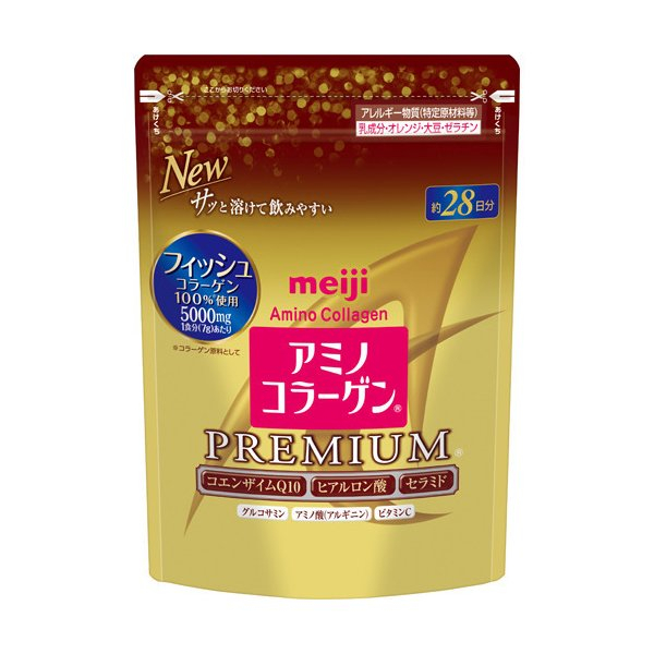 !!Meiji collagen premium 5000mg ขนาด  196g ทานได้ 28วัน
