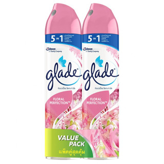 GLADE เกลด สเปรย์ปรับอากาศ 320 มล. (แพ็คคู่)