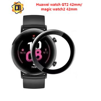 Watch Huawei watch GT2 42mm/magic watch2 42mm 3D PMMA+PC film  พร้อมส่งจากกรุงเทพ** ฟิล์มติดนาฬิกา