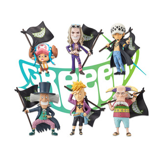 One Piece World Collectable Figure WCF one piece greeeen วันพีช ถือธง