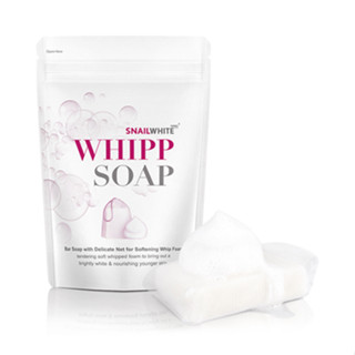 Namu Snail White Whipp Soap 100g นามุ สเนลไวท์ สบู่ทำความสะอาดผิว