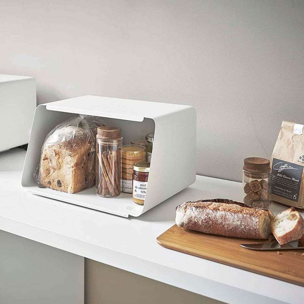 🚚 พรัอมส่ง กล่องใส่ขนมปัง Yamazaki พร้อมฝาเลื่อนถอดออกได้ ขนาดใหญ่ กล่องอเนกประสงค์ กล่องเก็บเครื่อง