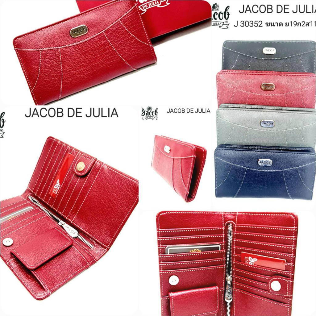 JACOB DE JULIA กระเป๋าสตางค์/ยาว รุ่น J 30352