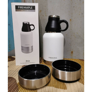 Fire Maple Orca Stainless Steel Insulaled Bottle 1L ขวดน้ำ เก็บความเย็น สแตนเลส 1 ลิตร by Jeep Camping