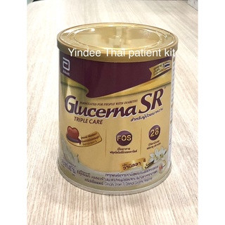 Glucerna SR 400 g ช่วยควบคุมระดับน้ำตาลสำหรับผู้ป่วยเบาหวาน