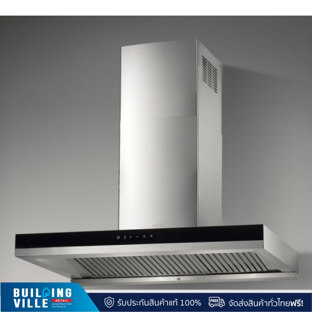 [ส่งฟรี!!] MEX เครื่องดูดควันกระโจมทรงกล่องระบบสัมผัส รุ่น K637BFX90