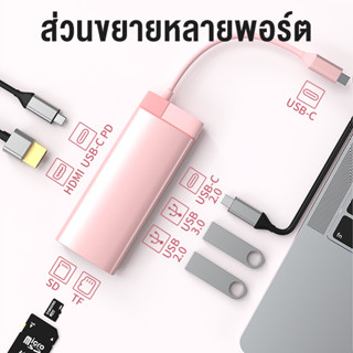 OWIRE อะแดปเตอร์ฮับ USB Type-C การ์ดรีดเดอร์ HDMI USB C เป็น USB 3.0 สําหรับ