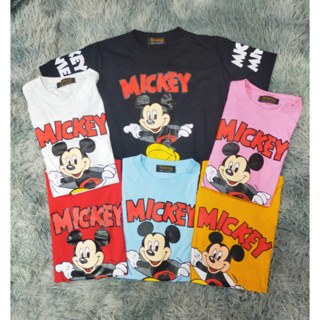 เสื้อครอป Mickey สีหวาน น่ารักๆๆๆ