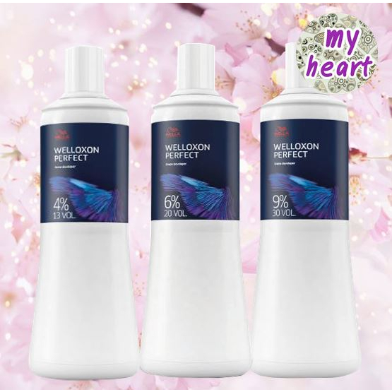 Wella Welloxon Perfect 4%/ 6%/ 9% ขนาด 1000 ml ดีเวลลอปเปอร์สำหรับซาลอน