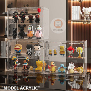 ชั้นวางโมเดล MODEL ACRYLIC กล่องฟิกเกอร์ กล่องเก็บโมเดล กล่องอะคริลิค ตู้โชว์ตุ๊กตา *สินค้าพร้อมส่งในไทย*