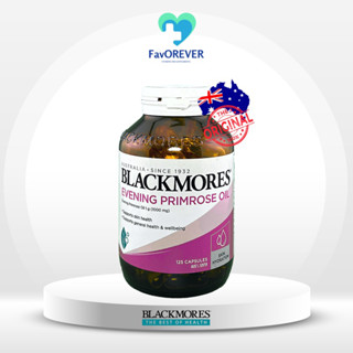 🇦🇺 Blackmores Evening Primrose Oil 125 เม็ด **สูตรฟื้นฟูสภาพผิวแห้งคัน** แท้ 💯% พร้อมส่ง