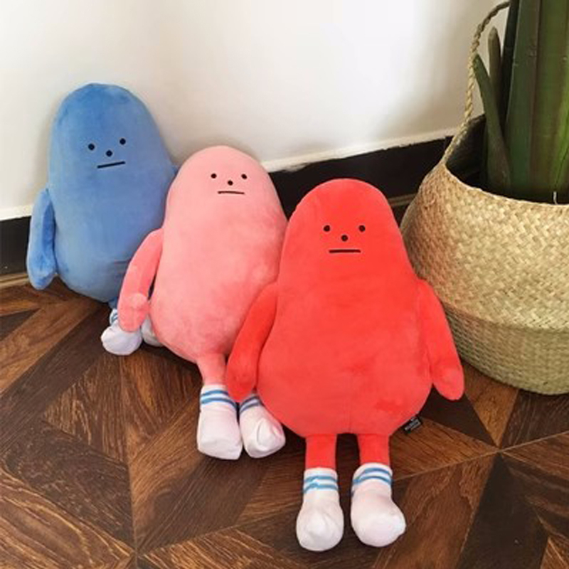 【Swoan】 25ซม./45ซม ins เกาหลีสไตล์เดียวกัน ตุ๊กตาก ของขวัญวันเกิด ตุ๊กตาน่ารัก Sticky Monster Sleep Soothing