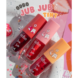 odbo jub jub tint OD576 โอดีบีโอ จุ๊บ จุ๊บ ทิ้นท์ ลิปทิ้นท์ หัวแปรงนุ่มนวล ดุจกำมะหยี่