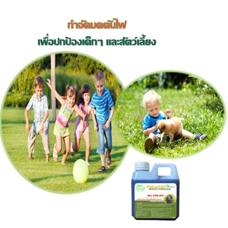 ผลิตภัณฑ์กำจัดมดคันไฟ ฆ่ามดคันไฟ ไล่แมลง มีส่วนผสมของนำ้ส้มควันไม้ กำจัดมด นำ้ส้มควันไม้