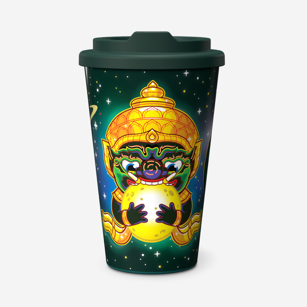 Ramakien Tumbler - Rahu Aom Jan