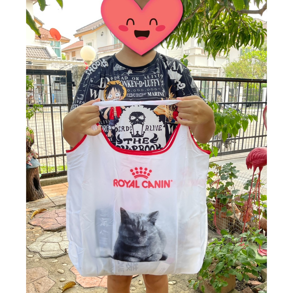 กระเป๋าสะพายข้าง แบบพับเก็บได้ ยี่ห้อ Royal canin