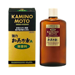 โลชั่นลดผมร่วงได้จริง !!  บำรุงรากผม ลดผมมัน Kaminomoto A higher strength hair growth tonic 200ml