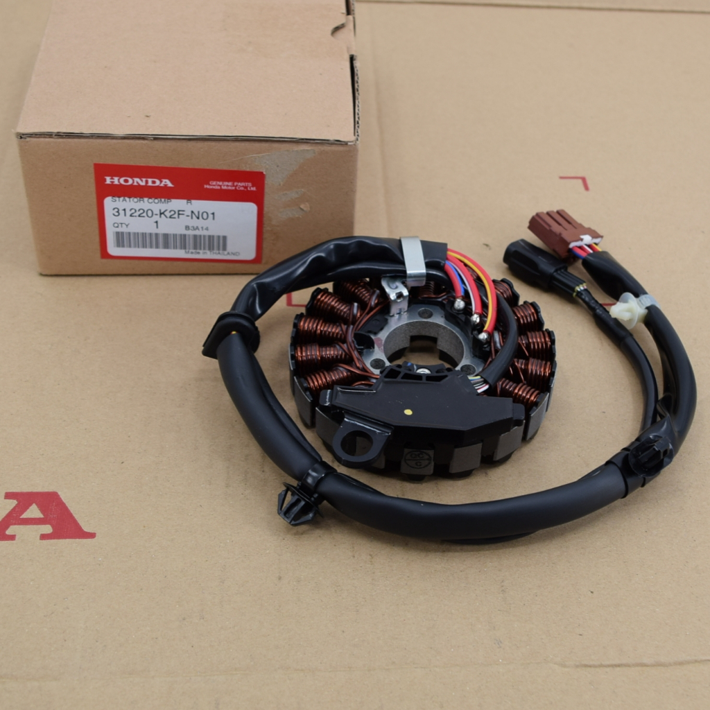 ขดลวดสเตเตอร์ มัดไฟ Scoopy-I ปี2020-2023 แท้ศูนย์ฮอนด้า ราคา/1ชิ้น 31220-K2F-N01