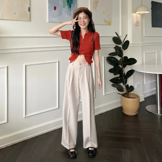 Bemingpants039(XS-4XL) - Clara Pants 🏝🎠 (6 สี)