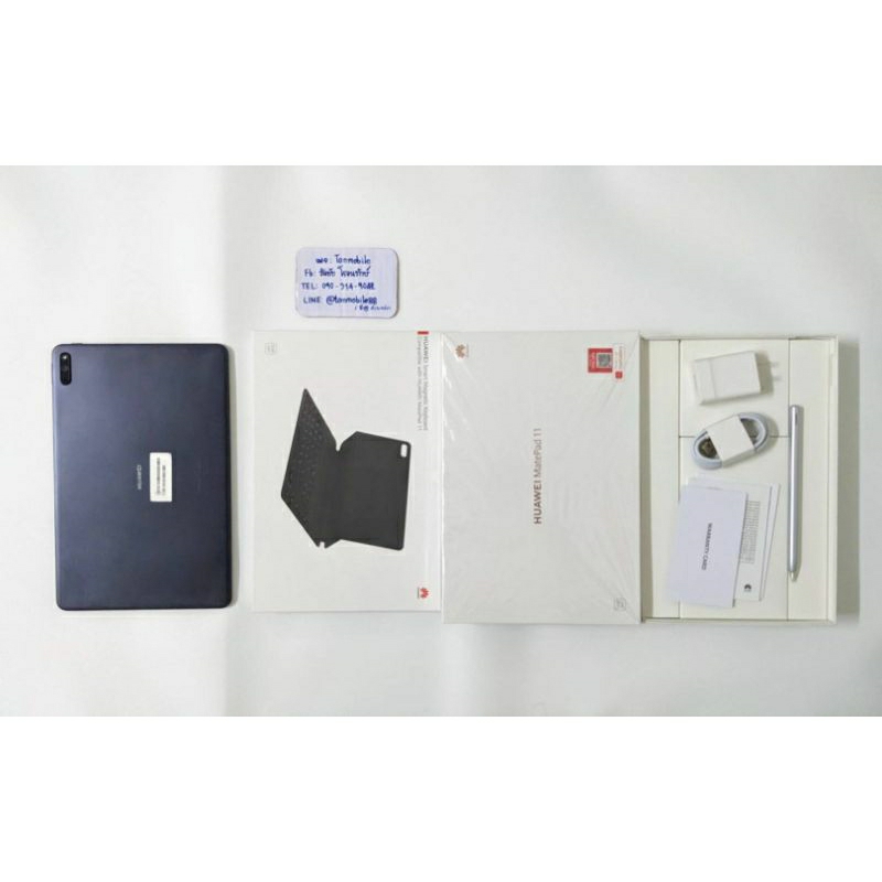 ขาย / เทิร์น Huawei MatePad 11 Ram 6 Rom 128 Wifi ศูนย์ไทย สภาพใหม่เอี่ยม อุปกรณ์แท้ยกกล่อง พร้อม Keyboard และ M-Pen