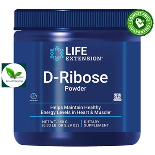 Life Extension D-Ribose Powder 150 grams (5.29 Oz.)