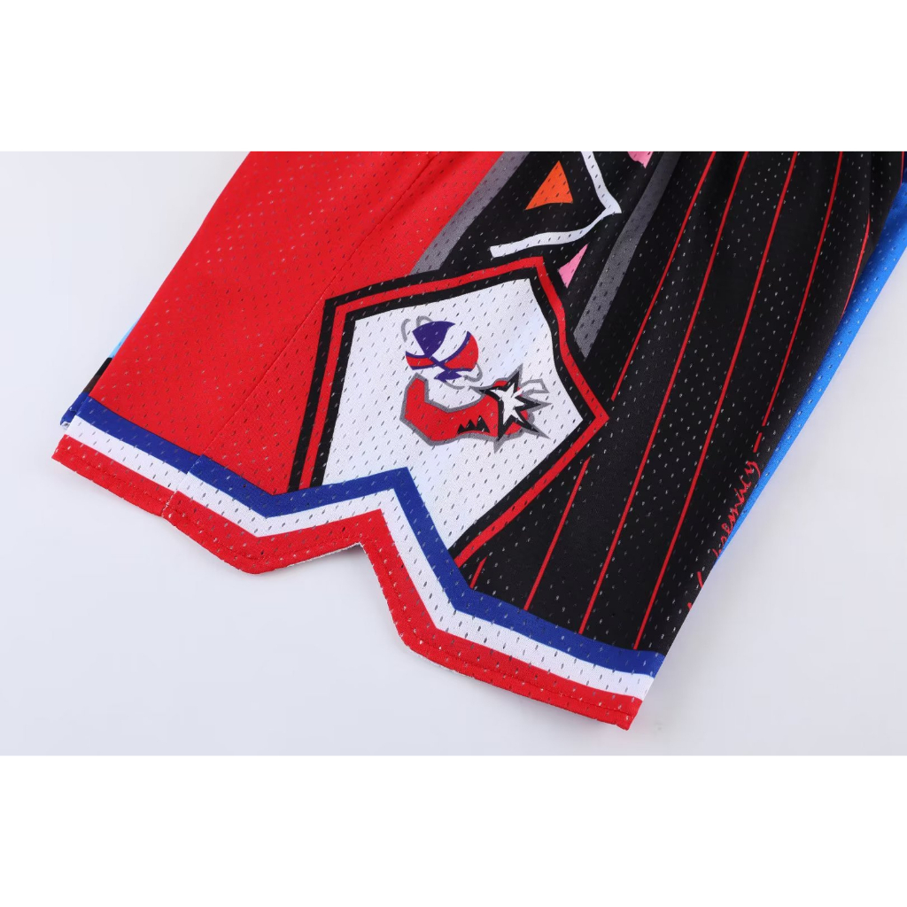 กางเกงบาส Curry, Christmas Basketball Shorts แบบสั้น ได้ทั้งผู้ชาย ผู้หญิง เล่นกีฬา ของขวัญคริสมาส - รูปที่ 3