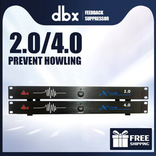 DBX 2.0/4.0 ไมโครโฟนแสดงบนเวทีระดับมืออาชีพ ตัวป้องกันข้อเสนอแนะป้องกันการหอนด้วยปุ่มเดียว ตัวประมวลผลเสียงอัจฉริยะ