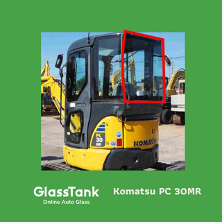 กระจกหลัง โคมัตสุ Komatsu PC 30MR กระจกแม็คโคร