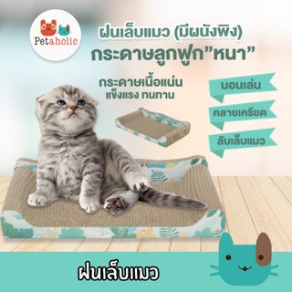 Petaholic ฝนเล็บแมว ที่ลับเล็บแมว (CS115)(CS116) ของเล่นแมว Cat scratch board  free catnip