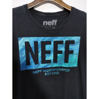 เสื้อยืด มือสอง งานแบรนด์ NEFF อก 44 ยาว 30