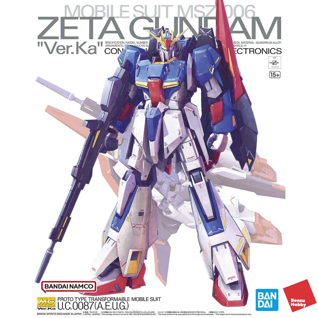 *พร้อมส่ง* MG 1/100 ZETA GUNDAM VER.KA