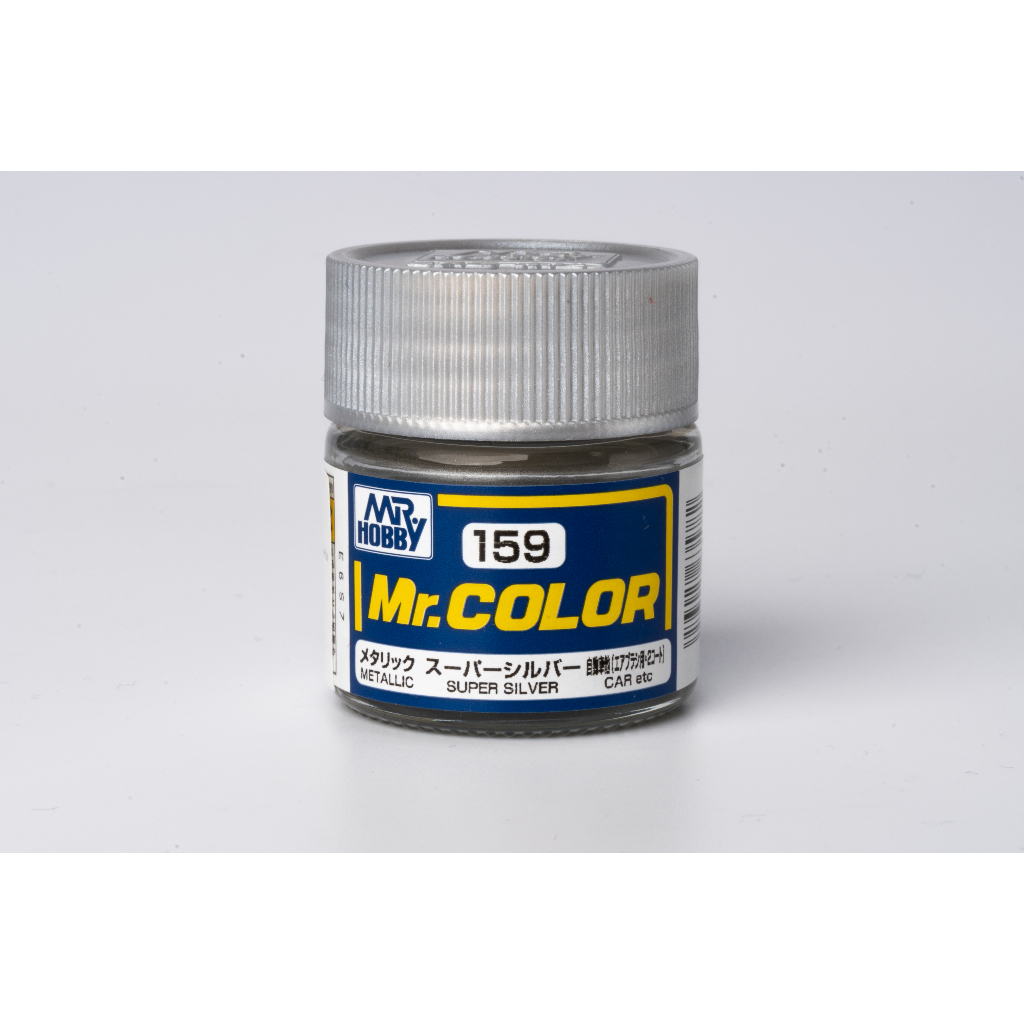 สีสูตรทินเนอร์ Mr.color 159 Super Silver
