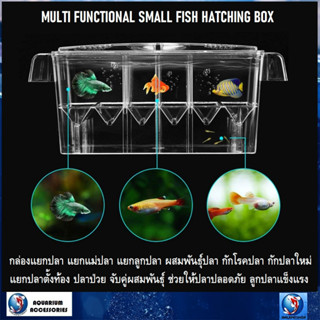 MULTI FUNCTINAL FISH HATCHING BOX(กล่องแยกปลา กล่องฟักปลา ผสมพันธุ์ปลา แยกแม่ปลาและลูกปลา กักโรคปลา ช่วยให้ปลาปลอดภัย)