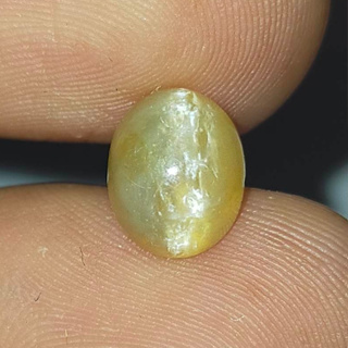 พลอย โอปอล ตาแมว ธรรมชาติ แท้ ( Unheated Natural Opal Cats Eye ) หนัก 2.14 กะรัต