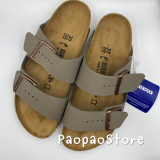 *พร้อมส่ง* รองเท้าแตะ Birkenstock Arizona สี Stone/Mocha