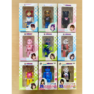 พวงกุญแจฟิกเกอร์ Bearbrick 100% : AKB48 และ SKE48 ของญี่ปุ่นแท้💯(มือ2 สภาพดี)(งาน Medicom toy)